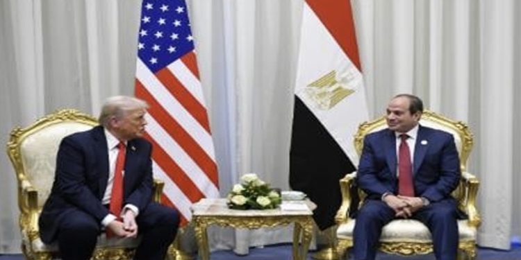 قمة “دافوس” تجمع السيسي وترامب.. تحرك مصري أمريكي مشترك لإنهاء أزمة غزة.. وترامب: سد النهضة قضية “بالغة الخطورة” وسأتدخل لحسمها