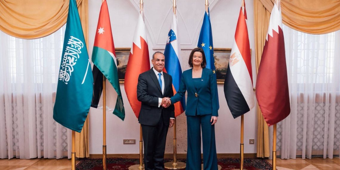 وزير الخارجية يشارك في اجتماع اللجنة الوزارية العربية الإسلامية بشأن غزة المنعقد في سلوفينيا