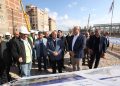 وزير النقل يتفقد مواقع العمل ومسار ومحطات مشروع المرحلة الأولى من مترو الإسكندرية (أبوقير -محطة مصر) بطول 21.7 كم