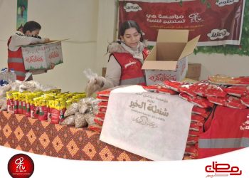 «هي تستطيع» توزع 5 آلاف كرتونة غذائية وتطلق مبادرة 10 آلاف وجبة إفطار للأسر الأولى بالرعاية