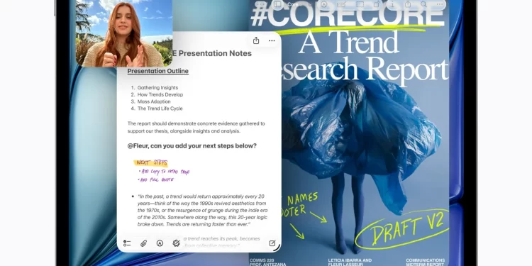 آبل تطلق آيباد إير الجديد بمعالج M4 المتطور وبخيارات عرض مذهلة لعام 2026