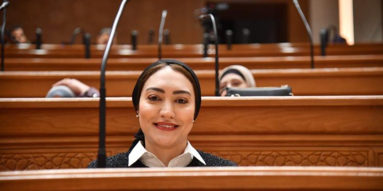 النائبة أسماء الجمال تتقدم بسؤال حول موقف الحاصلين على نموذج (8) من استكمال البناء