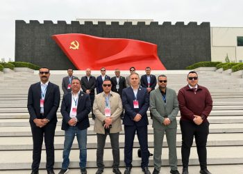 وفد من حزب حماة الوطن يزور مقر الحزب الشيوعي الصيني ببكين 