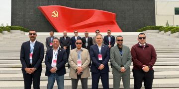 وفد من حزب حماة الوطن يزور مقر الحزب الشيوعي الصيني ببكين