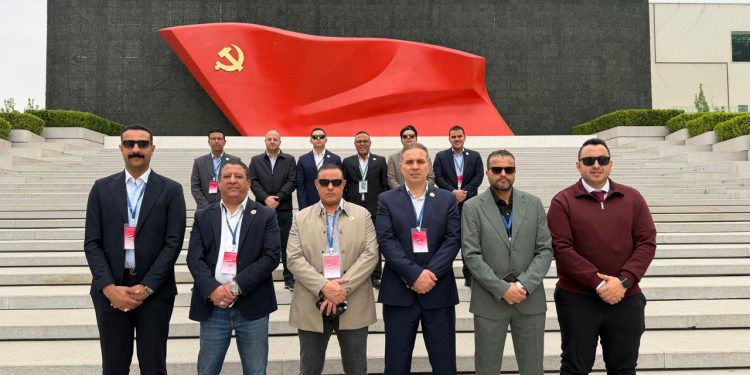وفد من حزب حماة الوطن يزور مقر الحزب الشيوعي الصيني ببكين