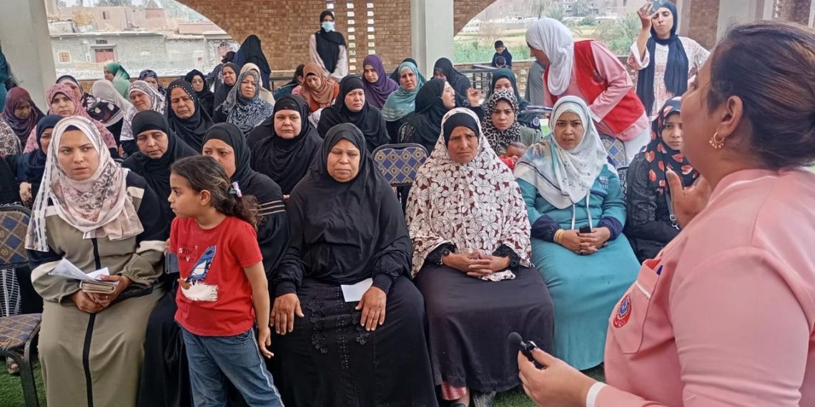 راعي مصر: ندوات تثقيفية وصحية داخل مراكز التحالف الوطني للأسرة والطفل في محافظتي قنا وسوهاج