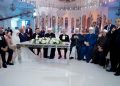 كبار علماء الأزهر ووزير الصحة ومحافظ القاهرة ومفتى الجمهورية في حفل زفاف نجل نائب رئيس منظمة خريجي الأزهر اللواء وائل بخيت 