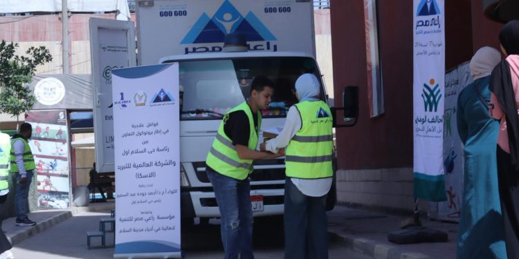 راعي مصر عضو التحالف الوطني تطلق قافلة طبية في مدينة السلام بالتعاون مع رئاسة الحي