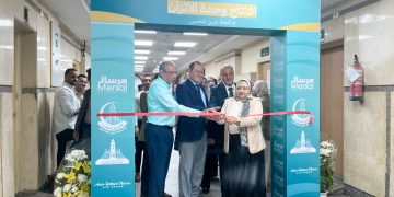 افتتاح وحدة الاتزان والسمع بمستشفى عين شمس بدعم من مؤسسة “مرسال”