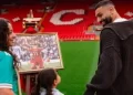 ليفربول يودع محمد صلاح بفيلم وثائقي تاريخي بحضور ابنتيه مكة وكيان