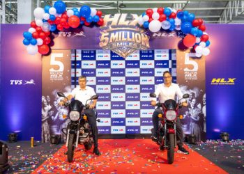  TVS HLX تتجاوز 5 ملايين وحدة في المبيعات العالمية