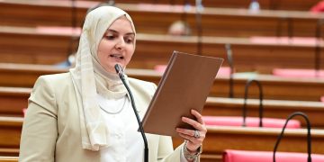 النائبة جيلان أحمد: افتتاح مقر القيادة الاستراتيجية يعكس رؤية استراتيجية تستهدف تعزيز قدرات الدولة الشاملة