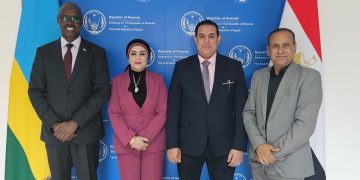 منصور المغربي والنائبة جيهان شاهين يزوران سفارة رواندا.. والسفير دان مونيوزا يؤكد عمق العلاقات بين الشعبين