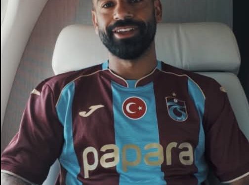 رسميًا.. محمد صلاح بقميص طرابزون سبور التركي | صور