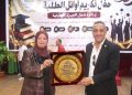 إدارة شمال الجيزة تكرم أنسي خليل باسيلي موجه أول الرياضيات 