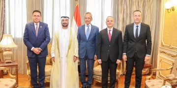 وزير شئون المجالس النيابية يستقبل رئيس البرلمان العربي لبحث تعزيز التعاون المشترك