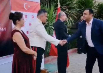 محمد الأمين يشارك في احتفال السفارة التركية بالقاهرة بالعيد القومي لتركيا