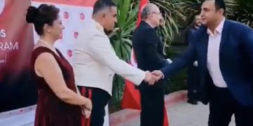 محمد الأمين يشارك في احتفال السفارة التركية بالقاهرة بالعيد القومي لتركيا