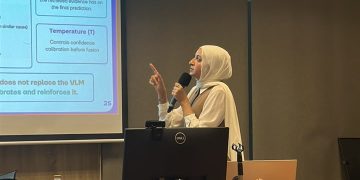 شهد محمد فكري تحصل على درجة الماجستير بتقدير امتياز في الذكاء الاصطناعي من جامعة النيل